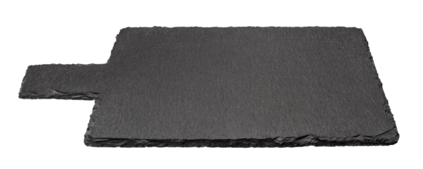 Black slate board cut out