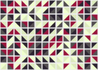 Fototapeta premium Abstract Geometric Pattern generative computational art illustration
