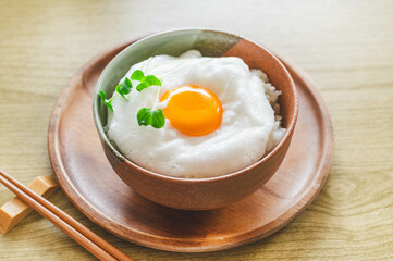 ふわふわたまごかけご飯