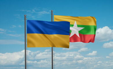 Myanmar Faso flag