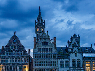 Fototapeta na wymiar Die Altstadt von Gent