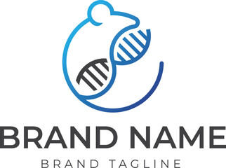 mouse DNA logo