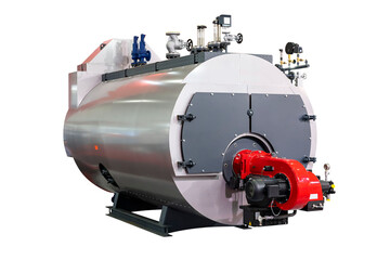 boiler room for industrial with component such as pipe system burner electric motor valve gauge...
