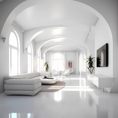 3d render of modern room