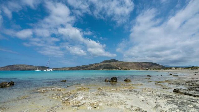 simos beach in Elafonisos greece
