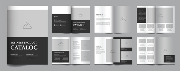 Fototapeta na wymiar Company product and multipurpose product catalogue template design