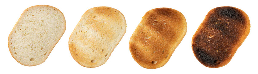 Bread. Toast bread in oven or toaster. 4 level cooking raw, low, normal, overcooked. Good for...