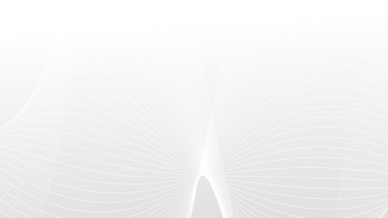 Abstract white gray colors with wave lines pattern texture business background.