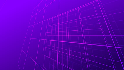 Abstract purple colors with lines pattern texture business background.