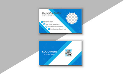 Fototapeta premium Unique and corporate eye-catching business card . 