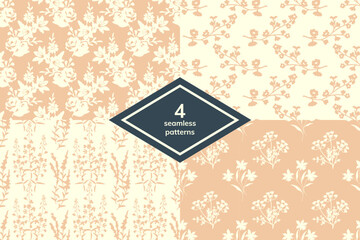 Seamless patterns set