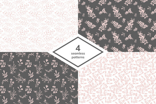 Seamless patterns set