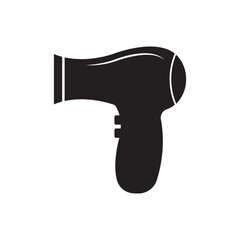 hairdryer icon logo vector design template