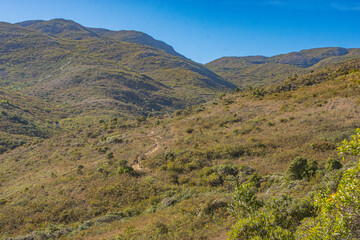 Fototapeta premium Exploring the Majestic Pico da Bandeira: A Study of Natural Beauty and Climate Variations