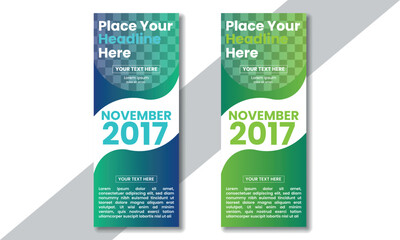 
Roll up business template layout, Editable vertical template vector set, flag banner, vertical signboard, vertical billboard, brochure or flyer.