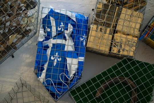 20.03.2023 Montreal, Canada. Ecomuseum du fier monde expositions in Montreal. A history museum and citizen museum in Montreal.