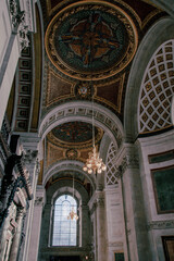 interior of the cathedral of st john the baptist
