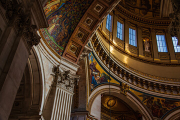 interior of the cathedral