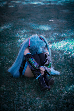 Hatsune Miku cosplay