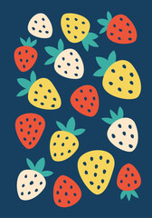 Strawberries Still Life Painting