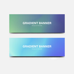 beautiful gradient abstract background used for banner template