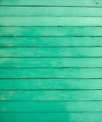 Turquoise wooden planks background. Wooden texture. Turquoise wood texture. Wood plank background. Perfect for a natural or vintage theme. Rustic hardwood planks. Generative AI