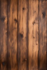 Grunge wood panels. Brown wood colored plank wall texture background. Empty brown wood table background. Mock up for your product display or montage. Generative AI