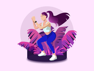 business, illustration, vector, cartoon, people, businessman, woman, couple, dance, running, person, run, silhouette, dancing, love