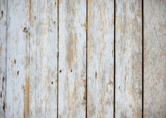 Old dark gray wood wall for wood background and texture. An old weathered wooden wall with a white paint striped pattern creates a rustic backdrop for your next design project. Generative AI