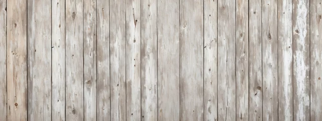 Ingelijste posters Old dark gray wood wall for wood background and texture. An old weathered wooden wall with a white paint striped pattern creates a rustic backdrop for your next design project. Generative AI © 360VP
