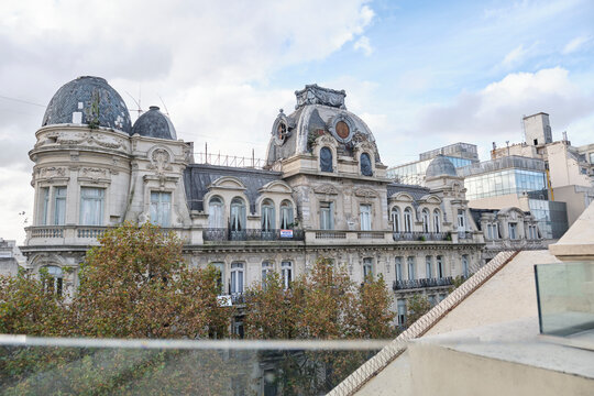 Poorly preserved historic architecture, Buenos Aires, Cassara Building viewpoint