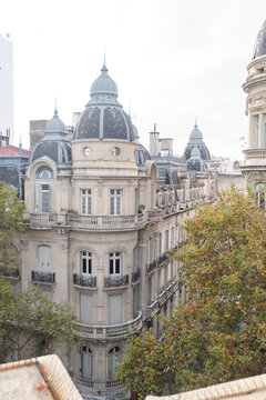 Historic architecture, Buenos Aires, Argentina, Cassara Building lookout point