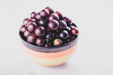 Jabuticaba, a fruit full of healthy properties, close-up view