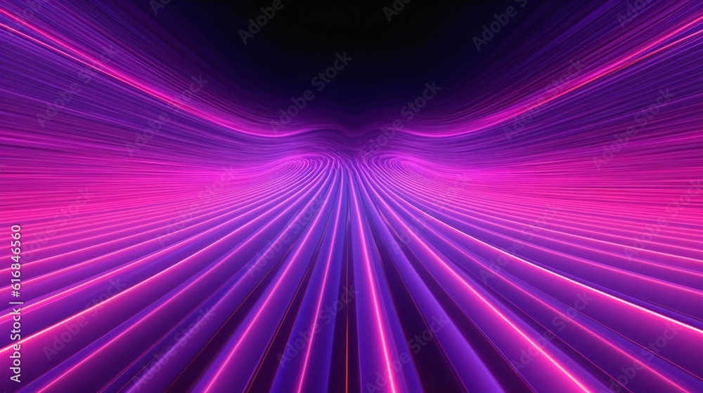 Aufkleber Purple abstract background with intersecting lines and patterns
