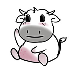 animals of cow cartoon