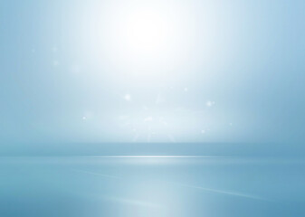 Obraz premium Abstract blue sea beach background with dramatic sky texture.