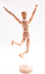 デッサン人形-バンザイ