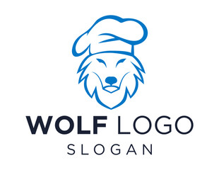 Logo design about Wolf on a white background. made using the CorelDraw application.