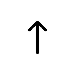 Black arrow icon. The arrow icon shows the direction. arrow icon. Illustration of the arrow. Logo arrows icon. Arrows icons illustration on white background..eps