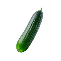 cucumber isolated on white background