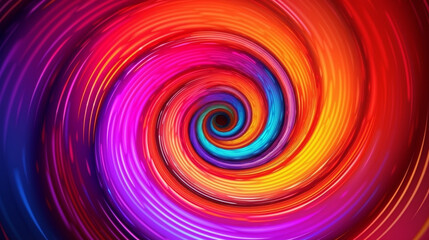 Obraz premium Generative AI, Spiral Symphony