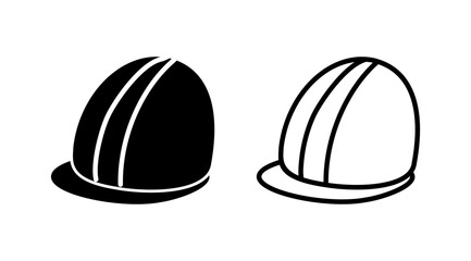 Helmet icon vector. safety helmet icon