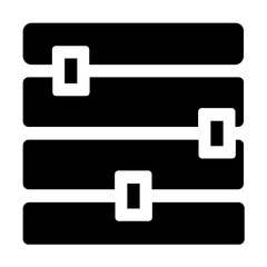 Fototapeta premium equalizer icon