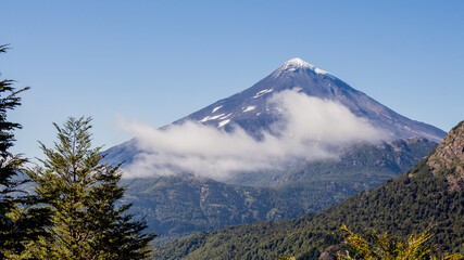 volcan lanin chile 