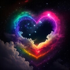 pride heart in the sky, Generative Ai