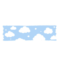 sky tape doodle