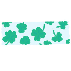 clover leaf tape doodle