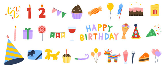 Cute Birthday Element 2