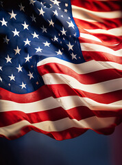 American flag, independence day 4th of july, patriotism USA for background