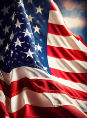 American flag, independence day 4th of july, patriotism USA for background